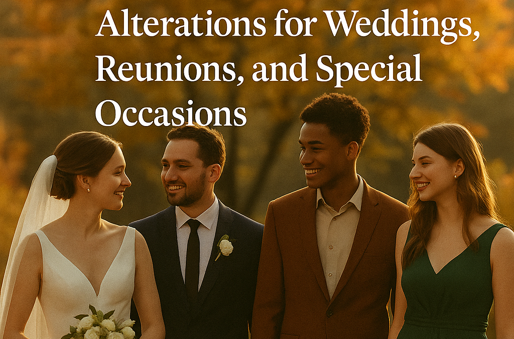 Fall Event Ready: Alterations for Weddings, Reunions, and Special Occasions